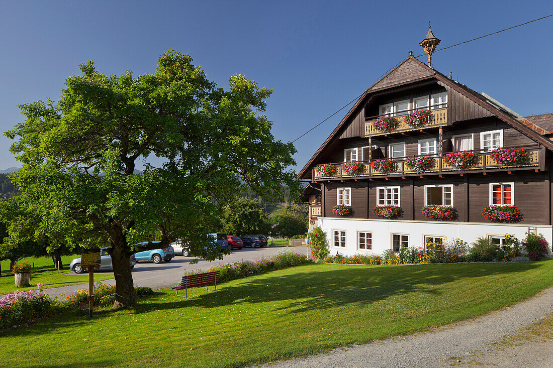 Bauernhaus in Ramsau am Dachstein, Steiermark, Österreich