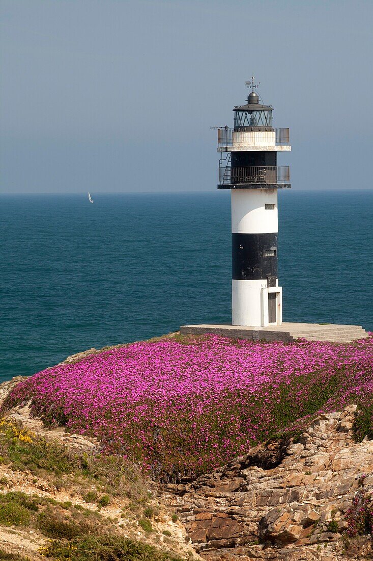 Lighthouse of Illa Pancha, Ribadeo, Lugo, Galicia, Spain