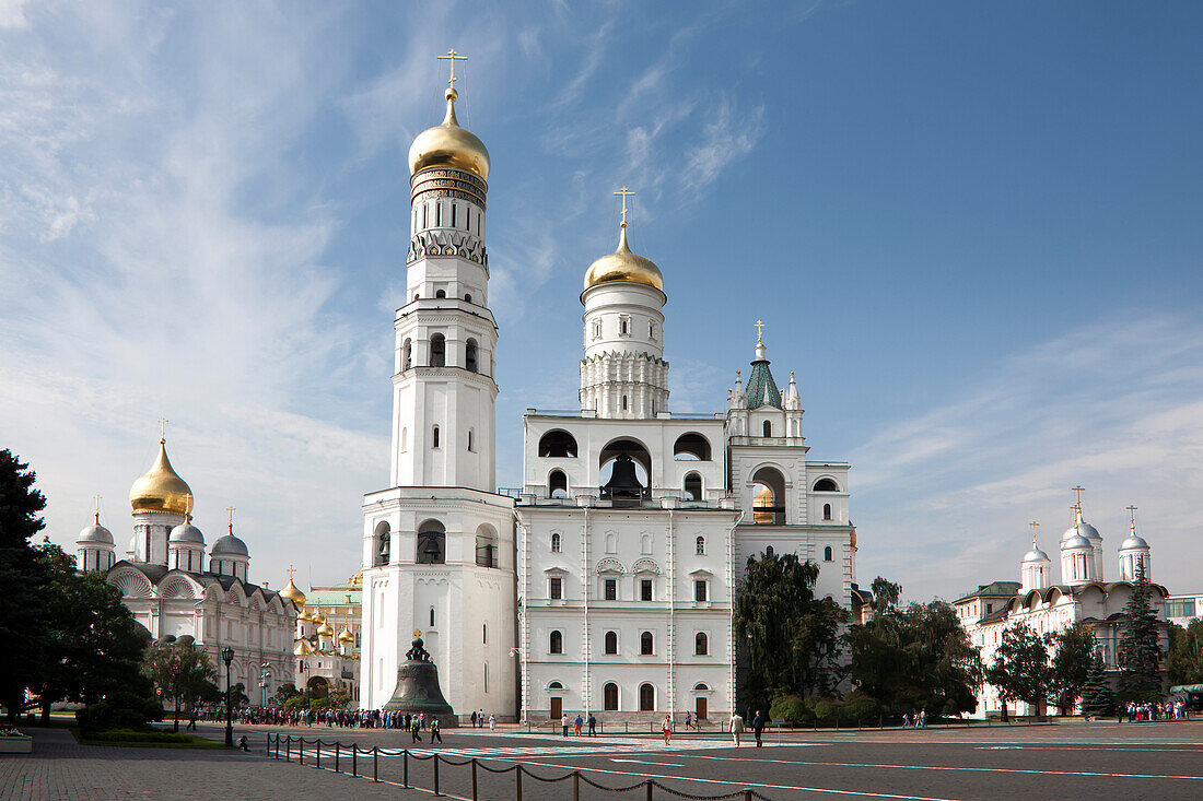 Rusia, Moscow City Inside the Kremlin, Assumption Cathedral