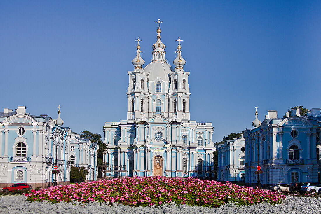 Rusia, San Petersburg City, Smolny Monastery