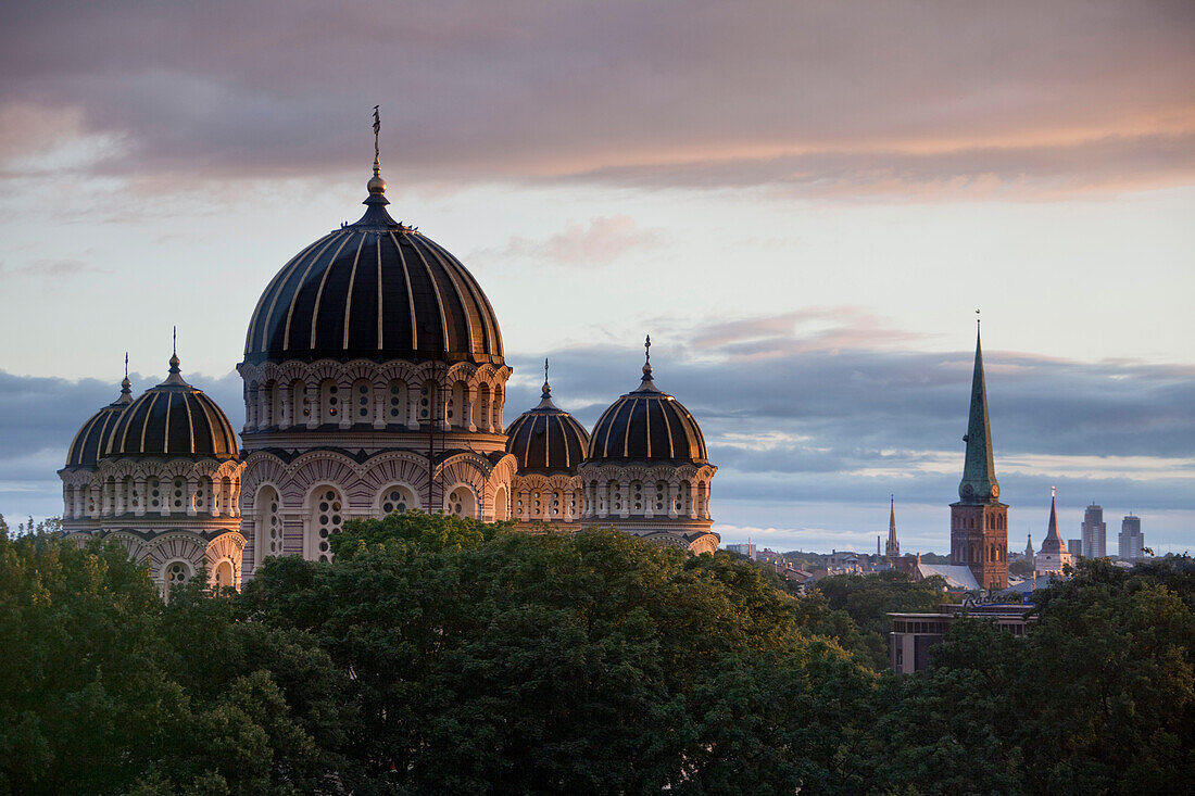 Latvia, Riga city, Riga Nativity Orthodox Cathedral