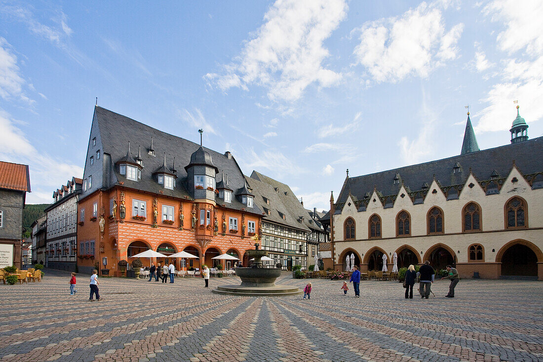 Germany, June 2009 Goslar City Market Square (W.H.)