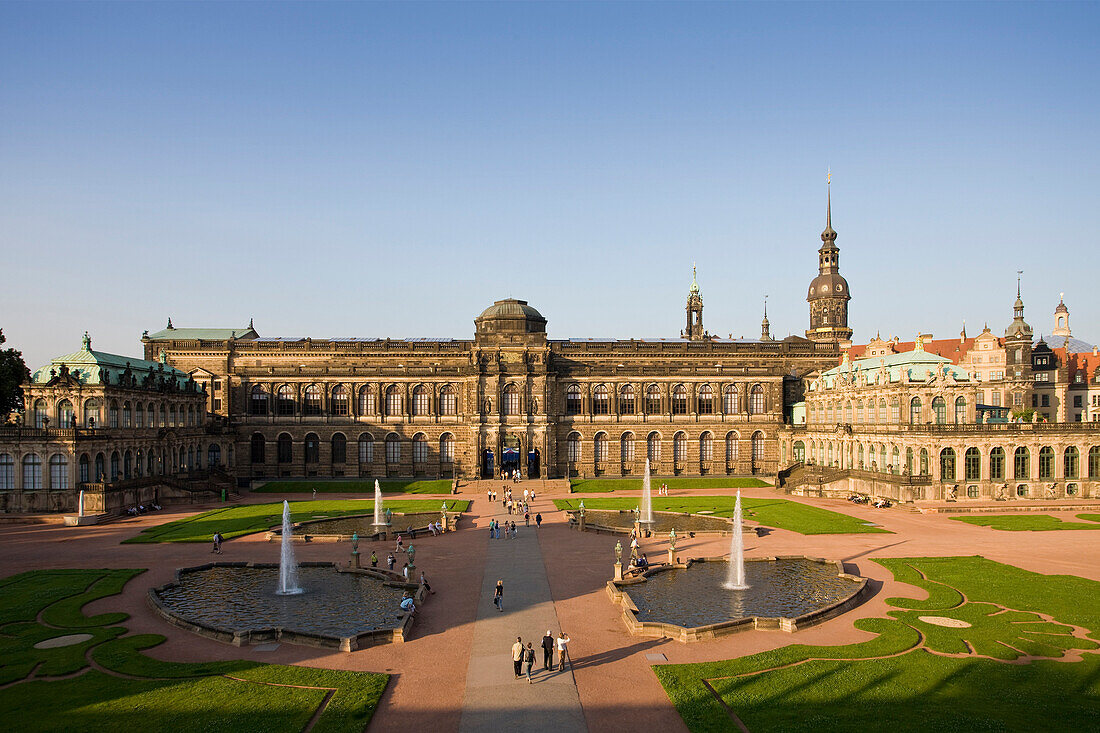 Germany, June 2009 Dresden City Zwinger