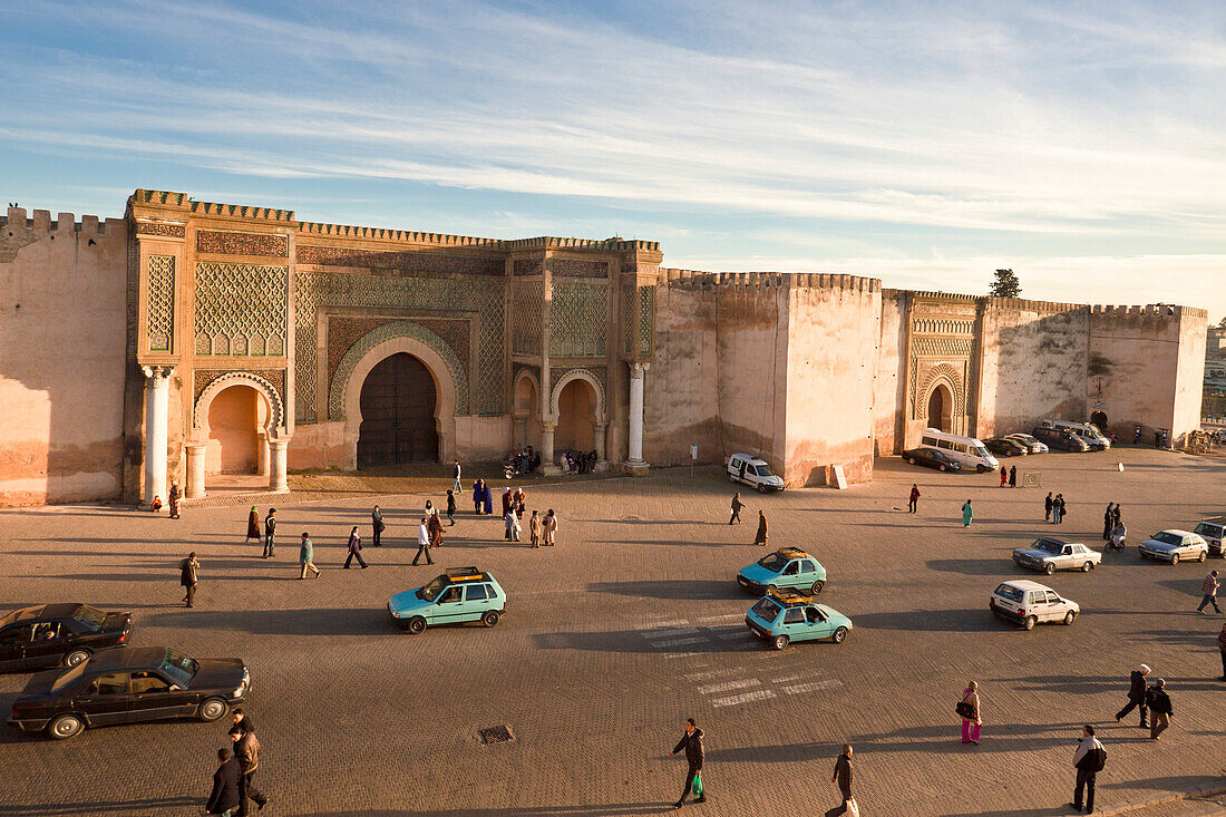 Morocco-Meknes City-Bab Al Mansour Gate (W.H.)