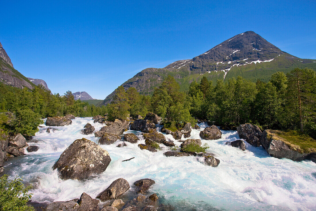 Norway-June 2009 More Og Romsdal Province Waterfall