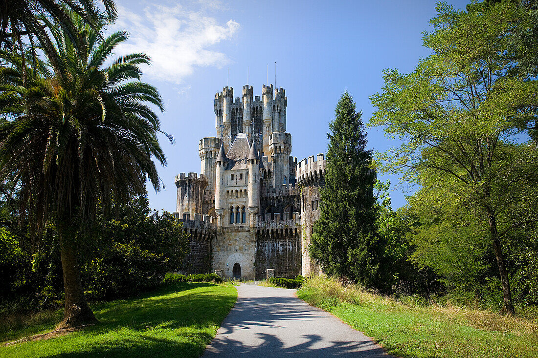 Spain-September 2009 Vasc Country Butron Castle near Bilbao City