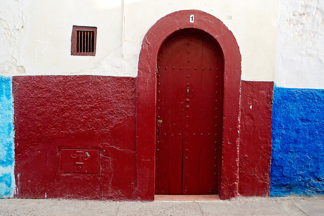 Morocco, Rabat, Kasbah area Oudayas