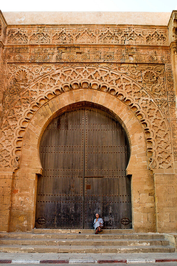 Morocco, Rabat, Kasbah area Oudayas