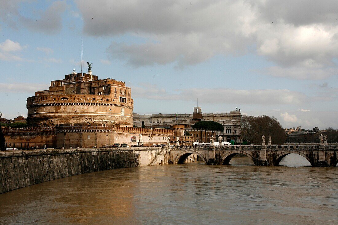 Castel Sant Angelo Roma.Italy. (ROME, Latium, ITALIE)