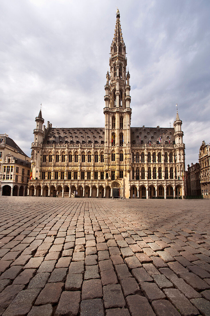 Ornate building in city center. Ornate building in city center