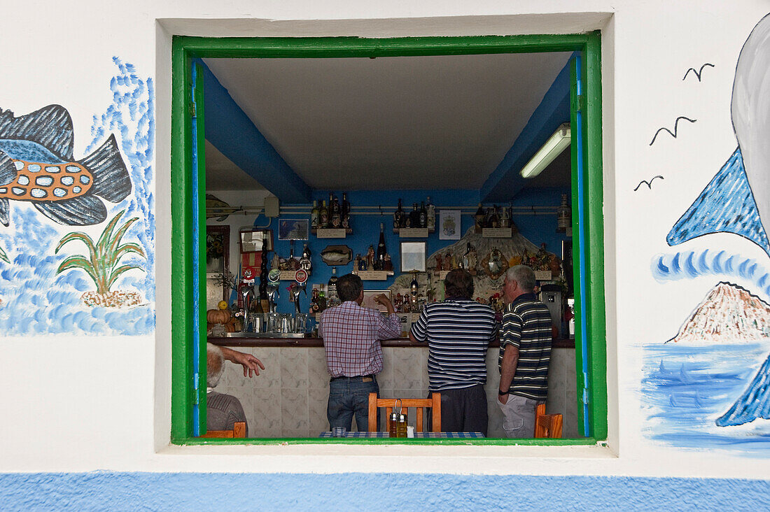 Bar in Benijo, Anaga mountains, Tenerife, Canary Islands, Spain, Europe