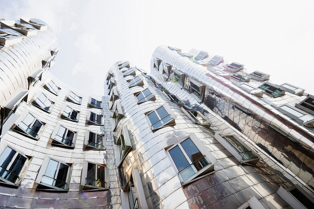Häuser des Architekten Frank Gehry, Düsseldorf, Nordrhein-Westfalen, Deutschland, Europa