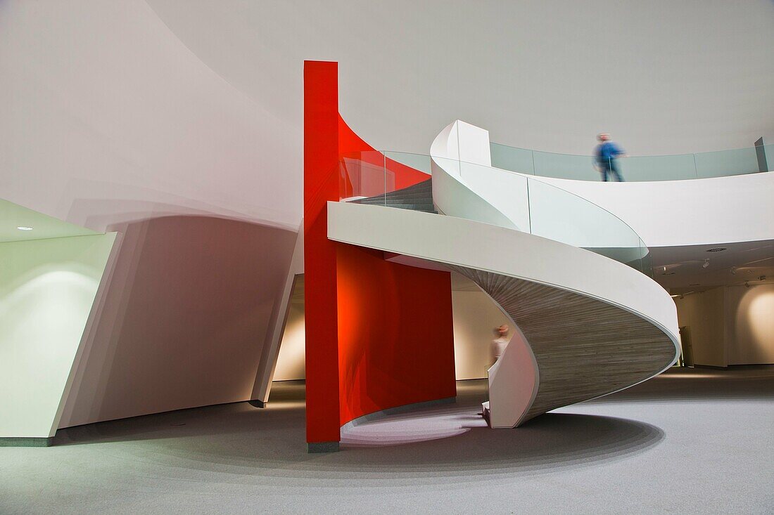 Oscar Niemeyer Cultural Center  Aviles  Asturias  Spain.