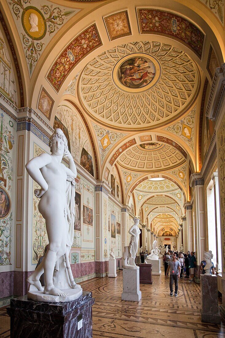 Rusia , San Petersburg City, The Winter Palace Bldg  Hermitage , Interior.