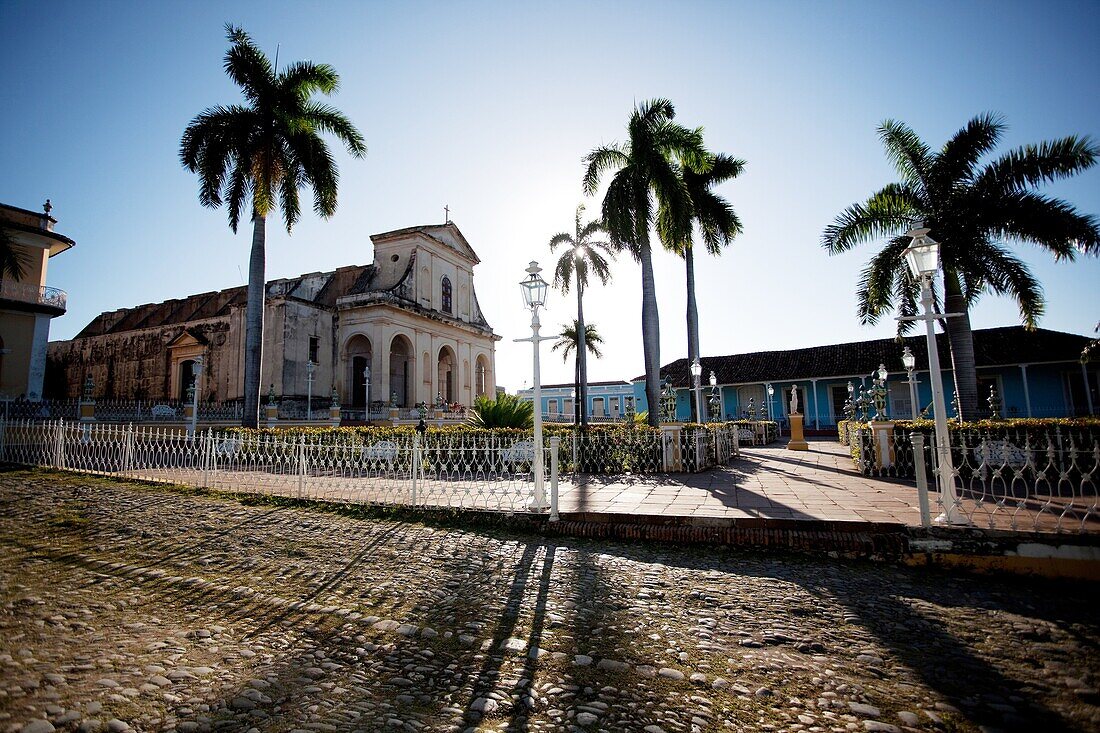 Main square in Trinidad, Cuba, 2010