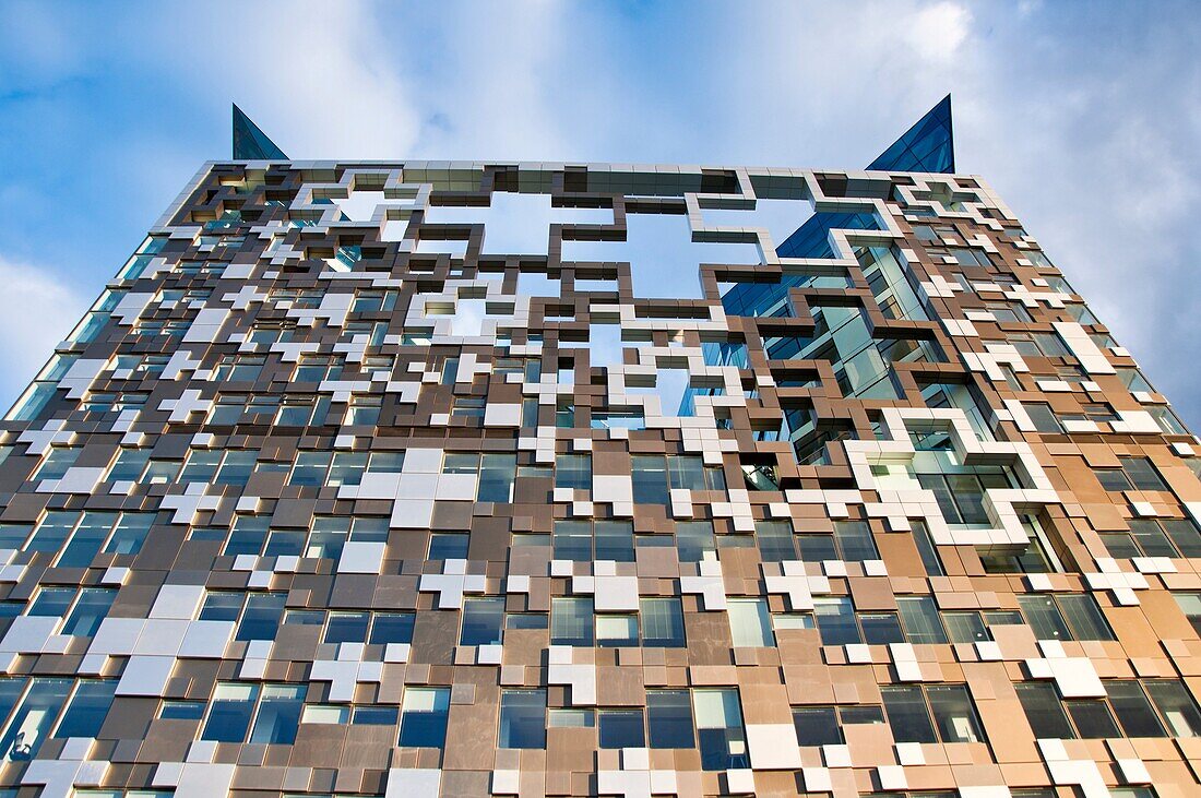 The newly built ´The Cube´ building, in Birmingham, UK
