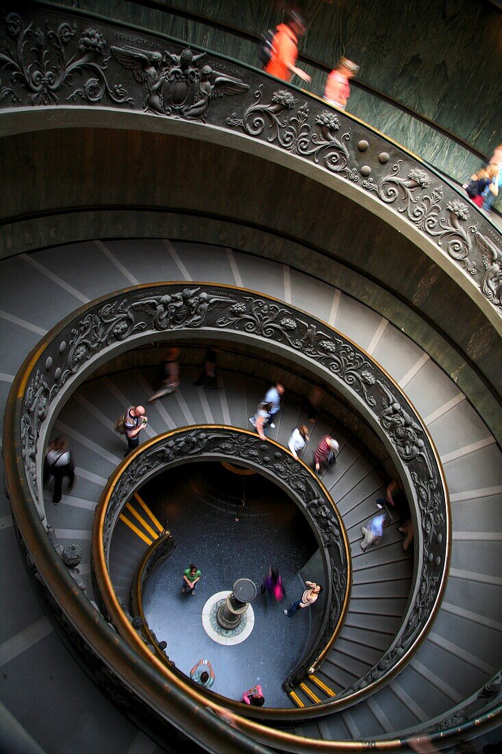 Vatican City, Vatican Museums, Staircase