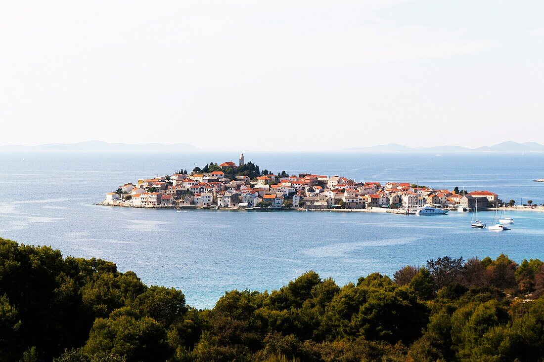 Primosten Town on a island, Croatia, Europe