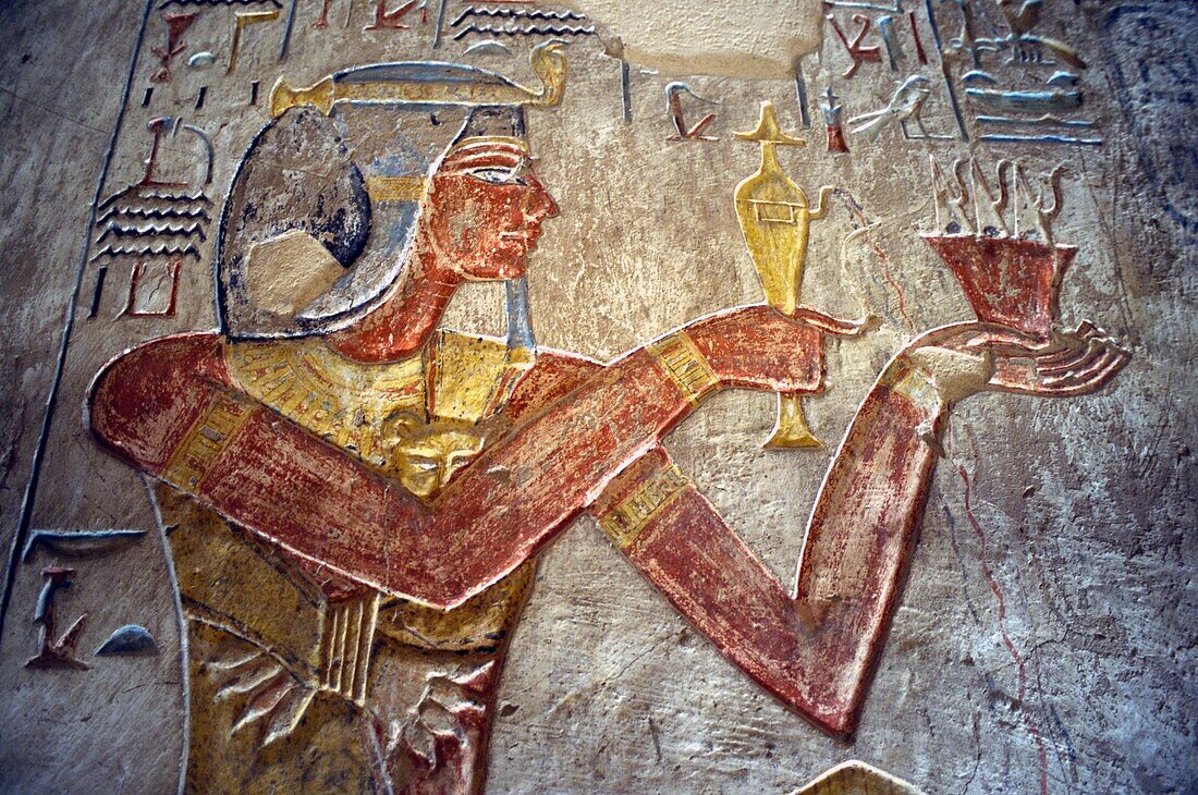 Egypt, Luxor, Thebes, Valley of the Kings, Tomb of Tawsert/Sethnakt