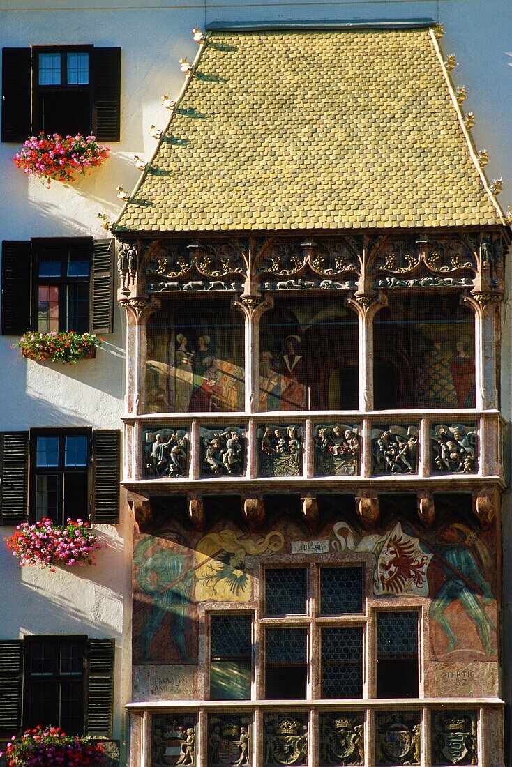 Austria, Tyrol, Innsbruck, Little Golden Roof