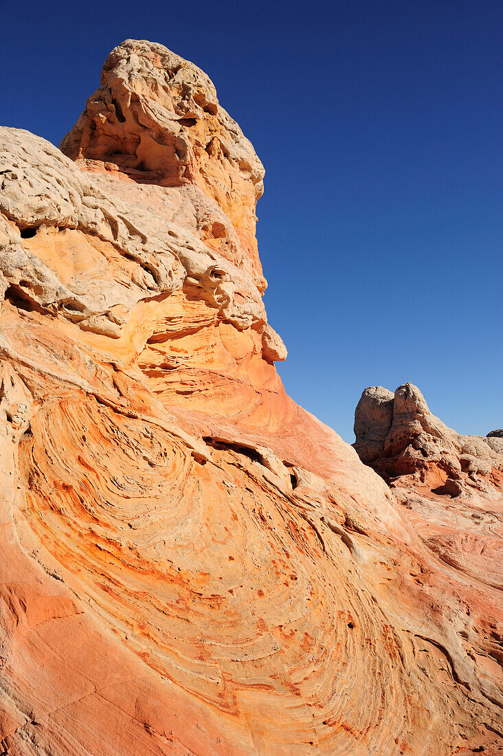 Colourful formation of sandstone, Paria Canyon, Vermilion Cliffs National Monument, Arizona, Southwest, USA, America