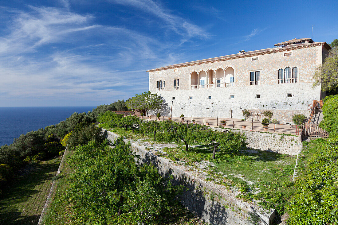 Former country residence of archduke Ludwig Salvator from Austria, Son Marroig, near Deia, Tramantura, Mallorca, Spain
