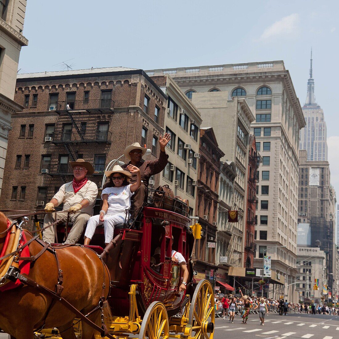 New York - United States, Gay pride parade on fifth avenue