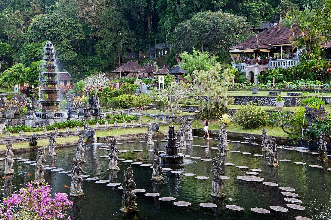 Indonesia-Bali Island-Tirta Gangga , Water Palace