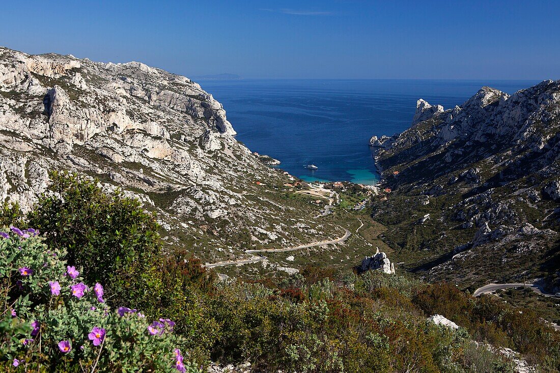 France, Bouches-du-Rhone, Les Calanques de Marseille, Sormiou