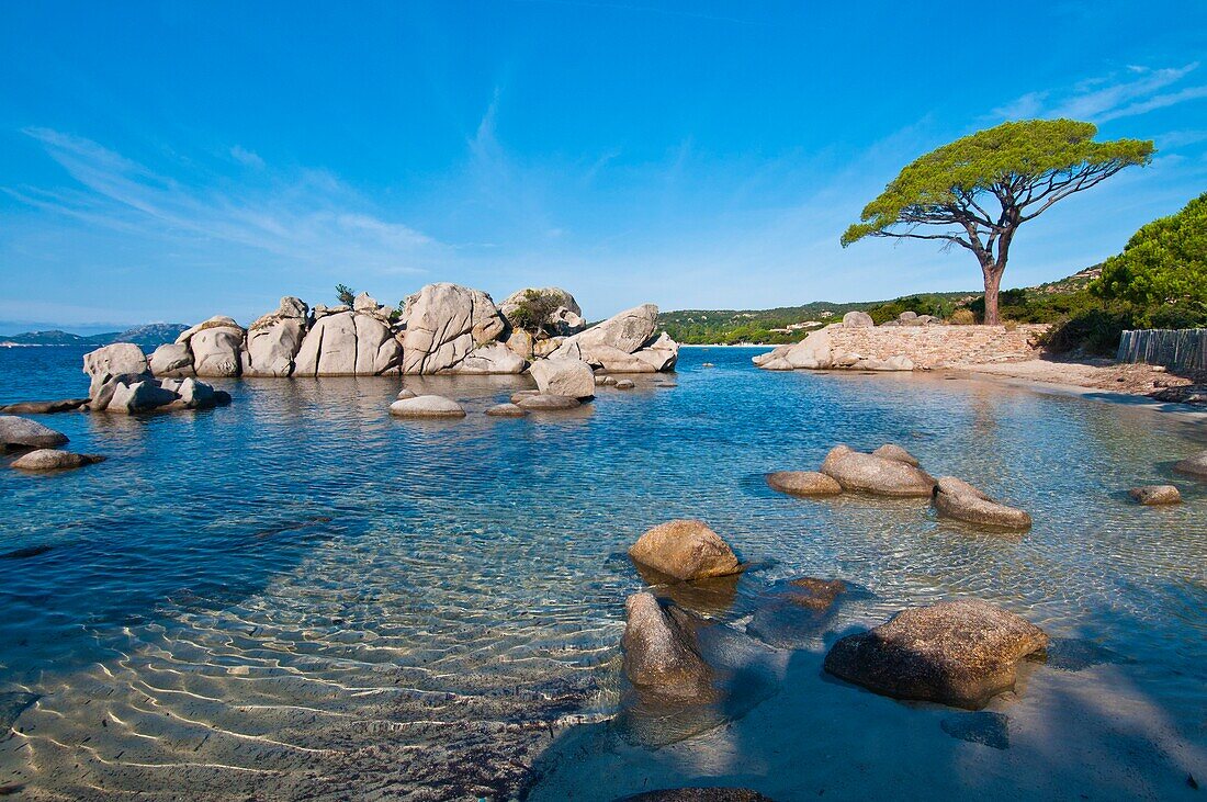 France, Corsica, South Corsica (2A), the Palombaggia beach