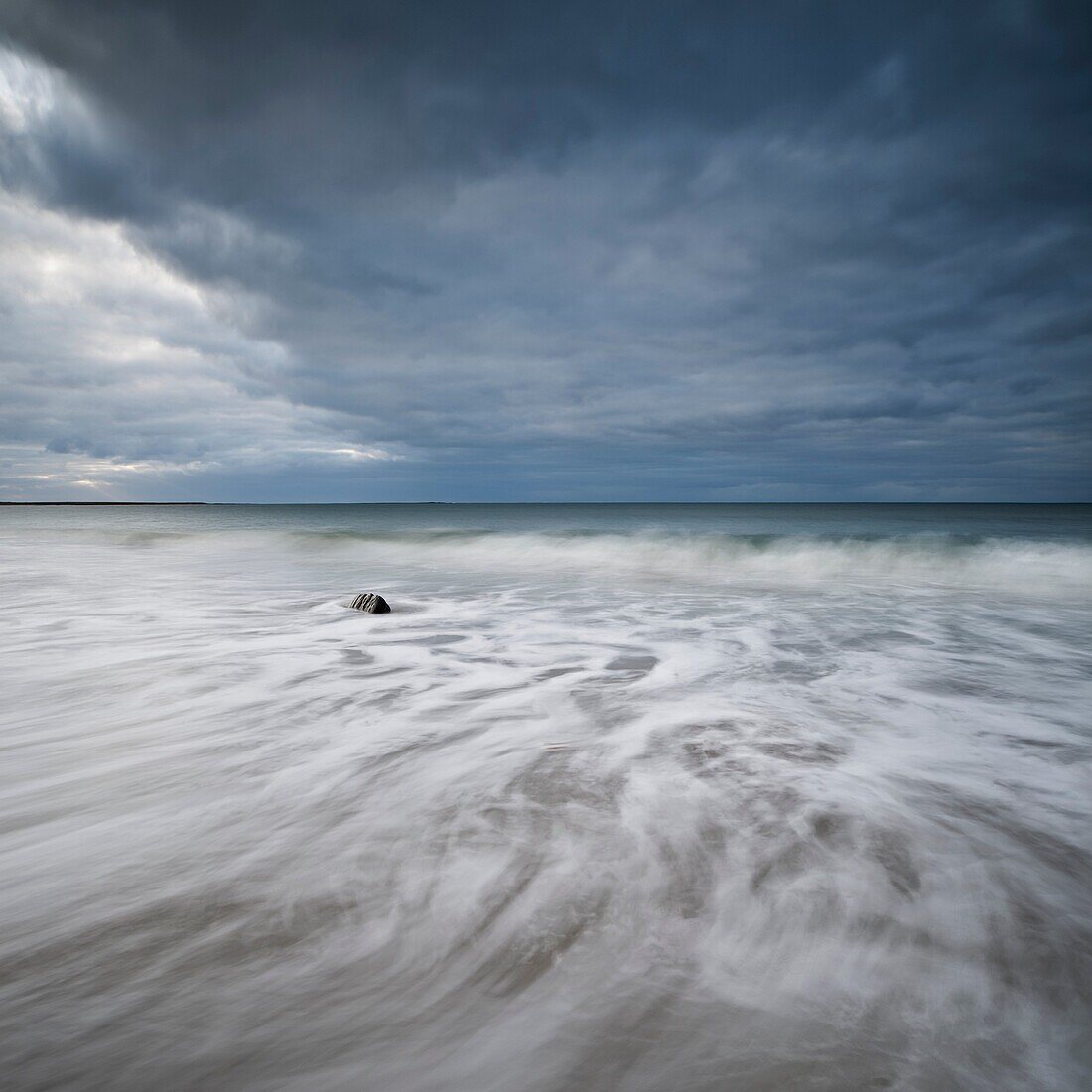 Incoming waves of Beach, Howmore, South Uist, Western Isles, Scotland