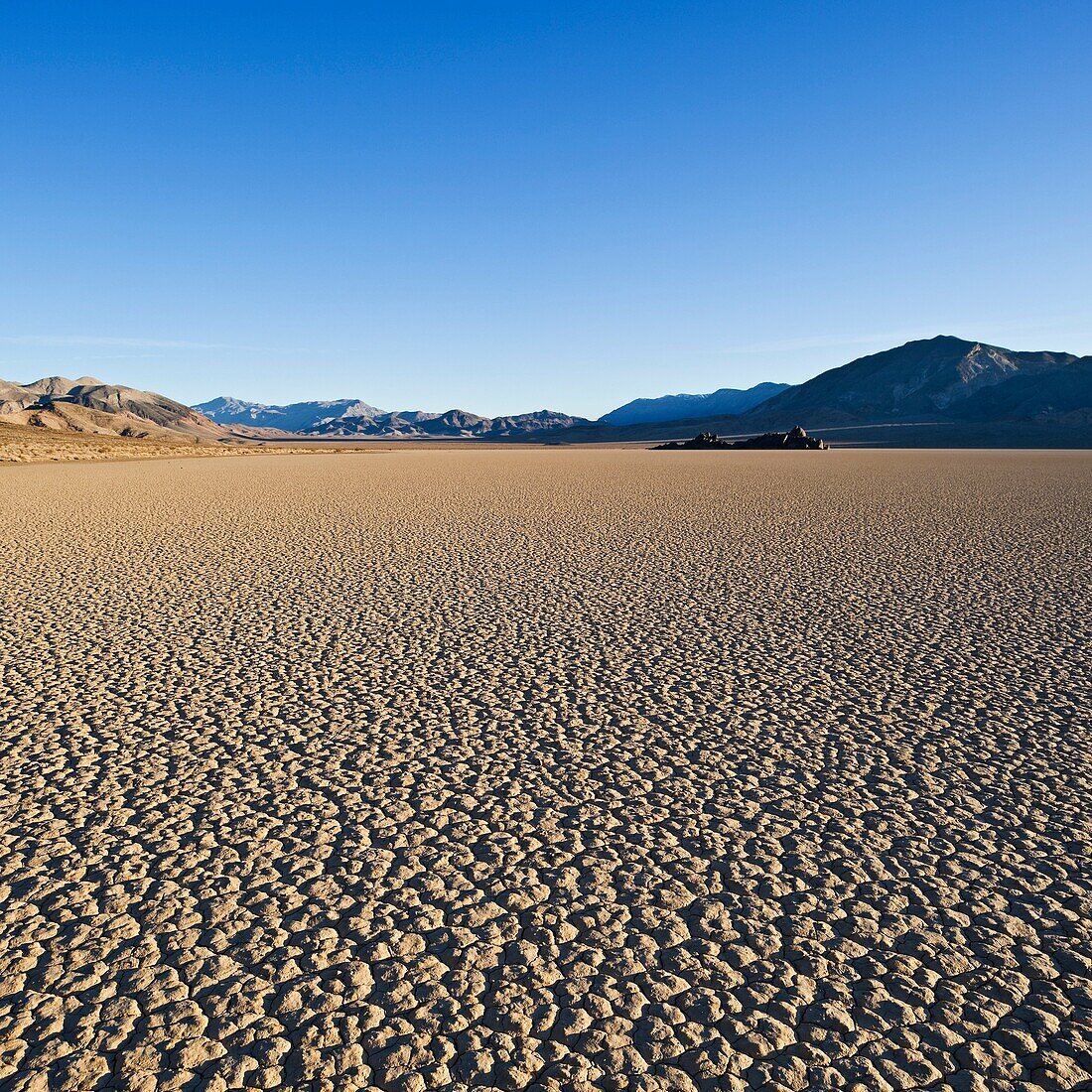 Dry lake bed of the Racetrack playa, Death Valley national park, California