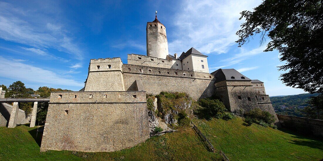 Esterhazy castle Esterházy Kastélz Burg Forchstein  Fraknó Vára, Eisenstadt Kismarton, Austria