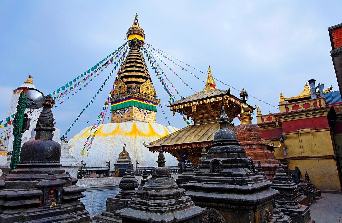 Swayambhunath, the Monkey Temple, Kathmandu, Nepal