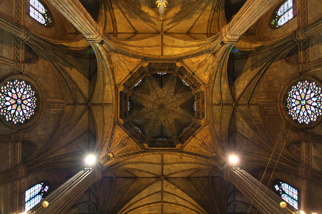 Innenansicht der Basilica de San Sebastian, Manila, Philippinen, Asien