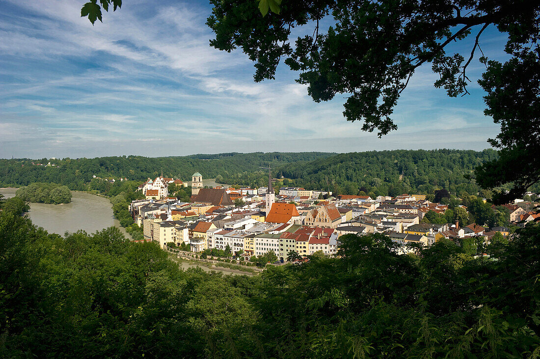 Wasserburg am Inn, Chiemgau, Bavaria, Germany