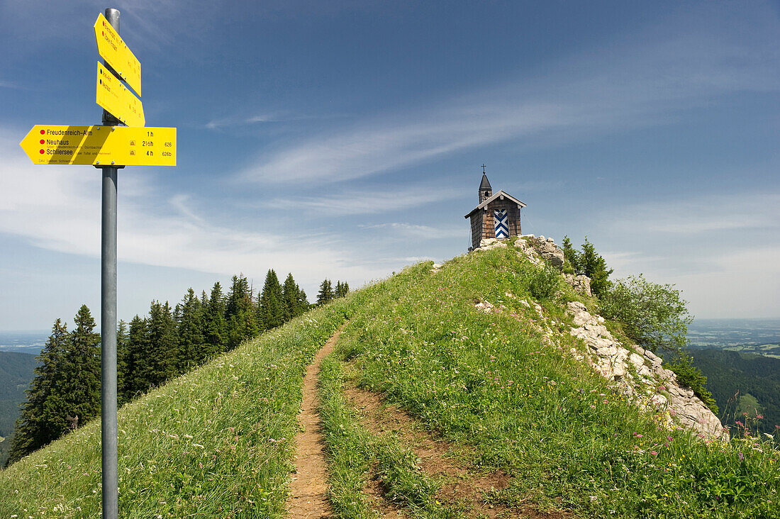 Freudenreichkapelle bei Schliersee, Oberbayern, Bayern, Deutschland