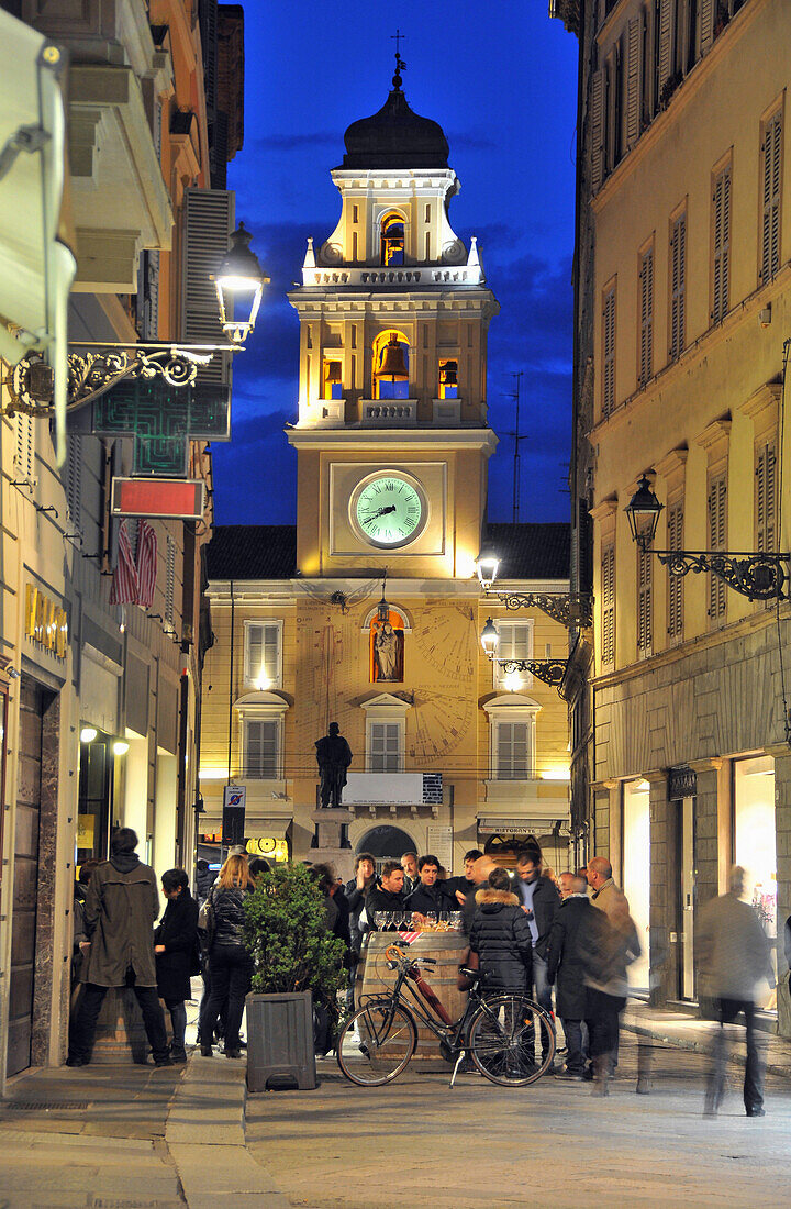 Palazzo del Governatore, Piazza Garibaldi, Strada Farini, Parma, Emilia-Romagna, Italy