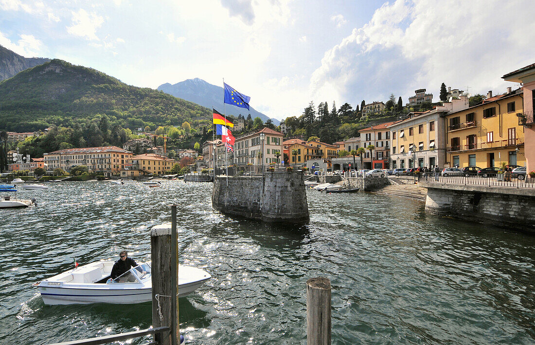 Menaggio, on the west coast of lake Como, Lombardia, Italy
