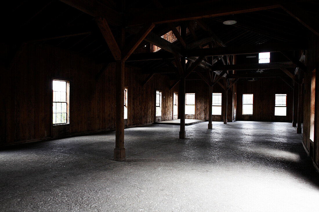 Wood Building Interior