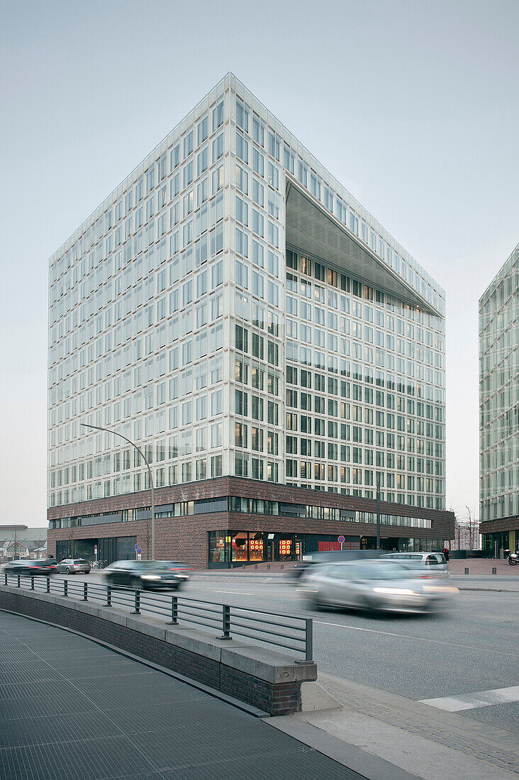 New office building of Spiegel close to Deichtorhallen, Hamburg, Germany, Europe