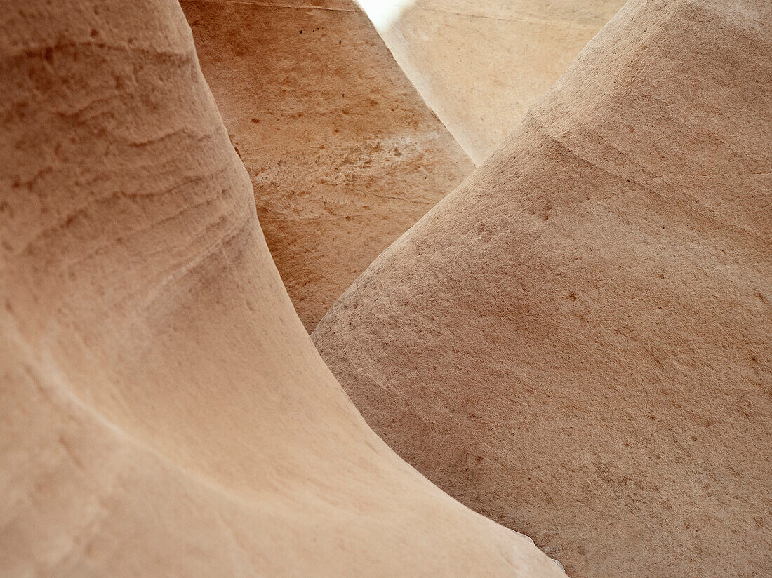 Detail of sandstone formations in canyon to Petra, UNESCO world heritage, Wadi Musa, Jordan, Middle East, Asia