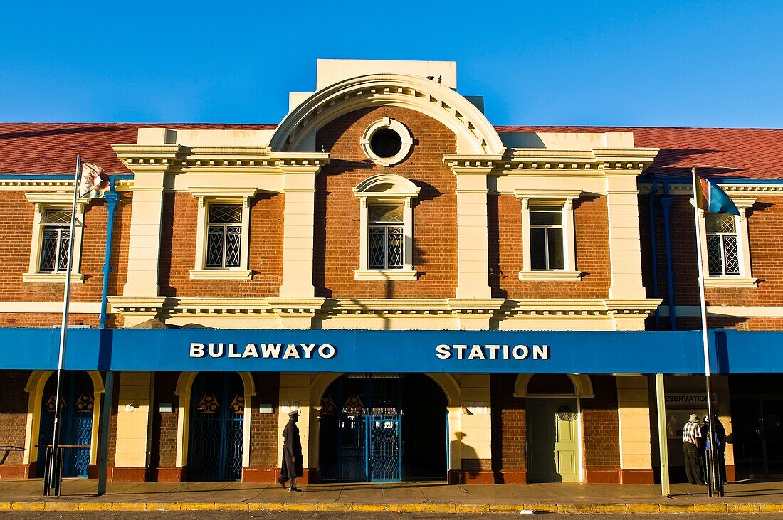 Africa, Zimbabwe, Buluwayo province, Buluwayo city, the train station