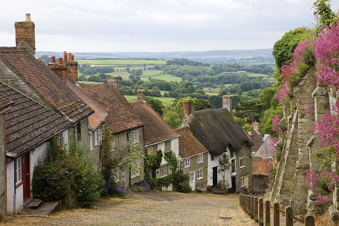 England,Dorset,Shaftesbury,Gold Hill
