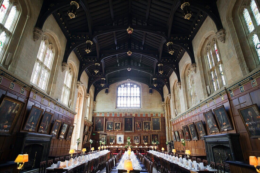 England,Oxfordshire,Oxford,Christ Church College,The Dining Hall (1529)