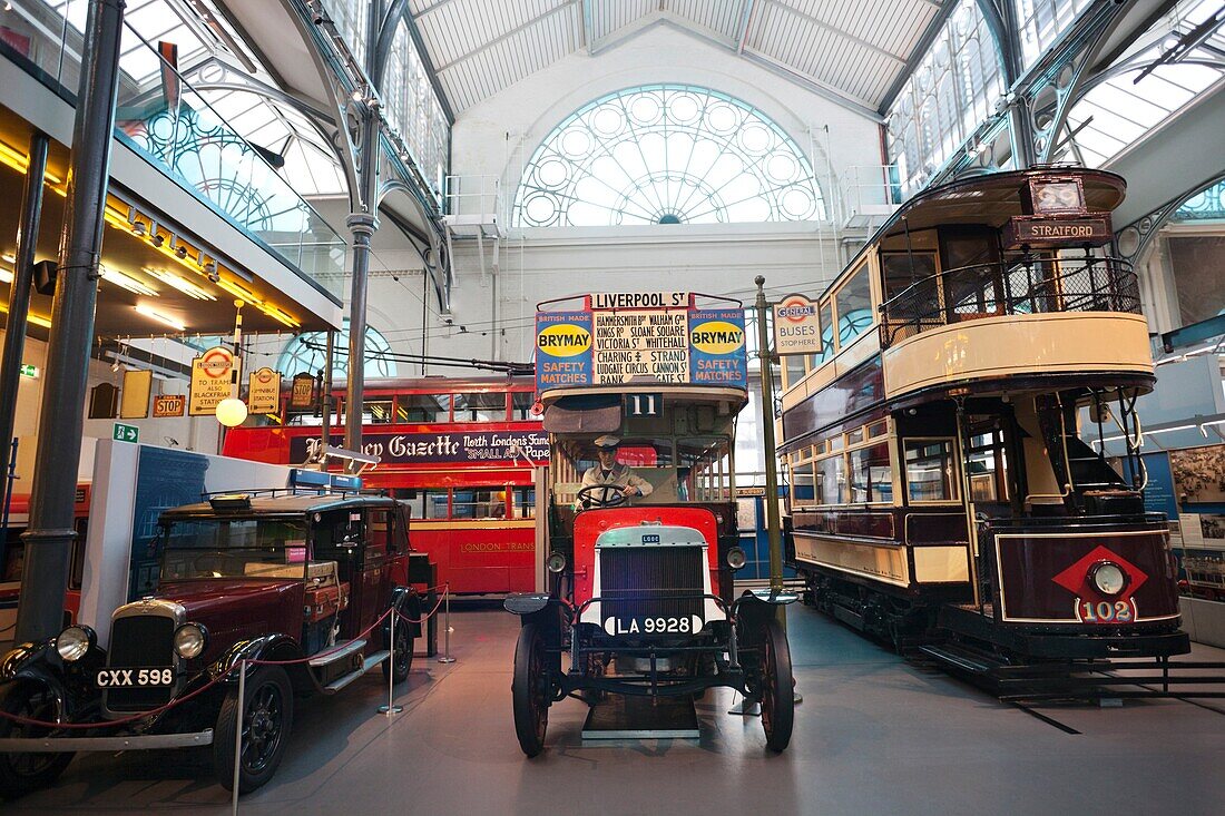 England,London,London Transport Museum