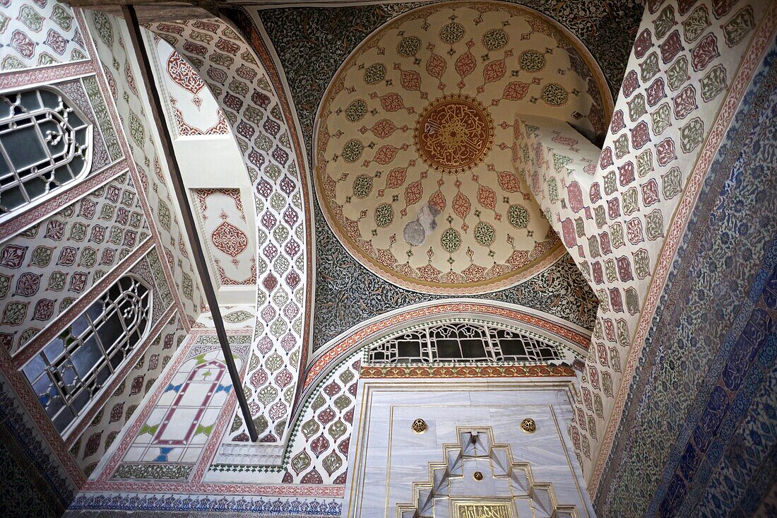 Turkey,Istanbul,Topkapi Palace Museum,Interior of The Harem