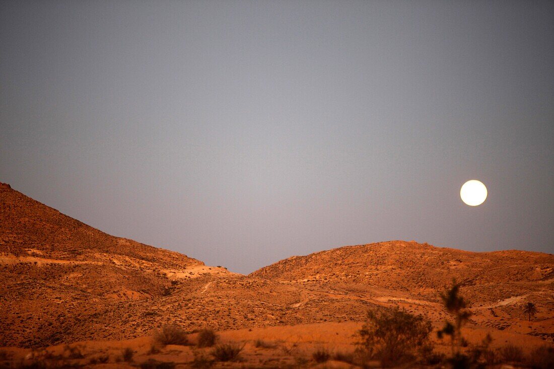 Moonscape Tunisia.