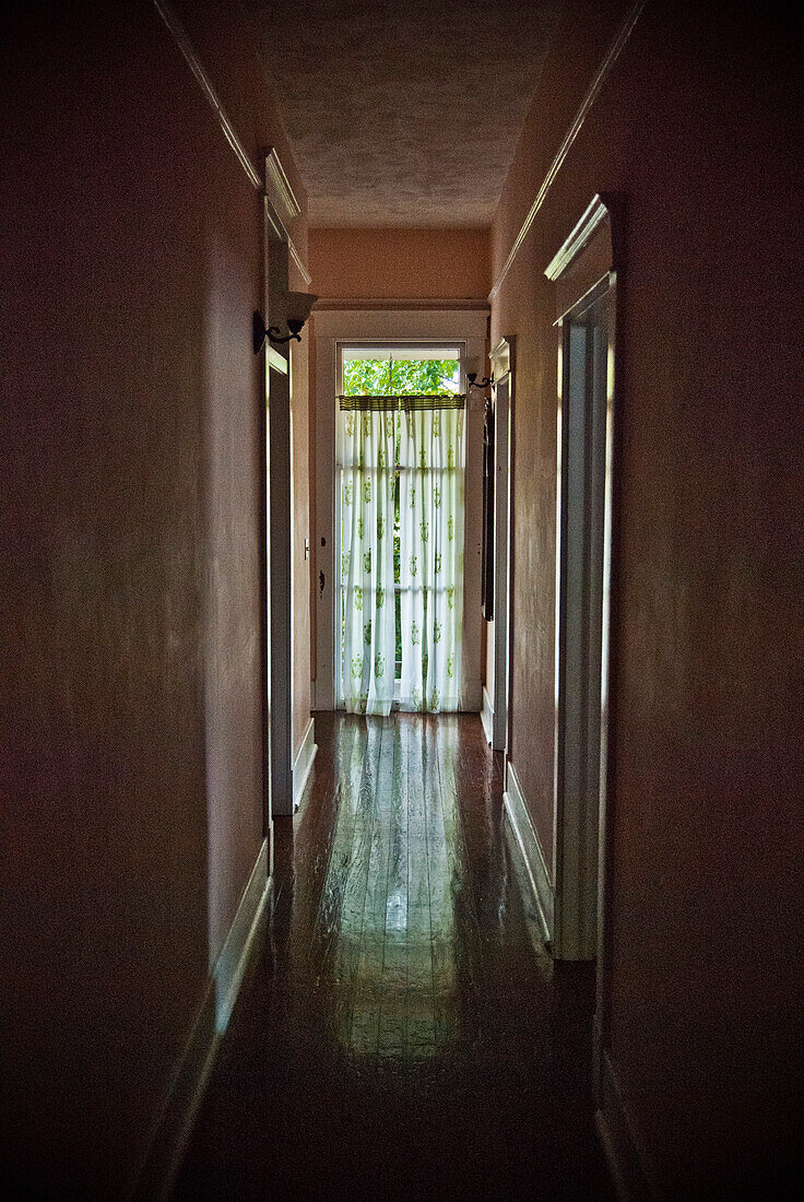 Dark, Narrow Hallway