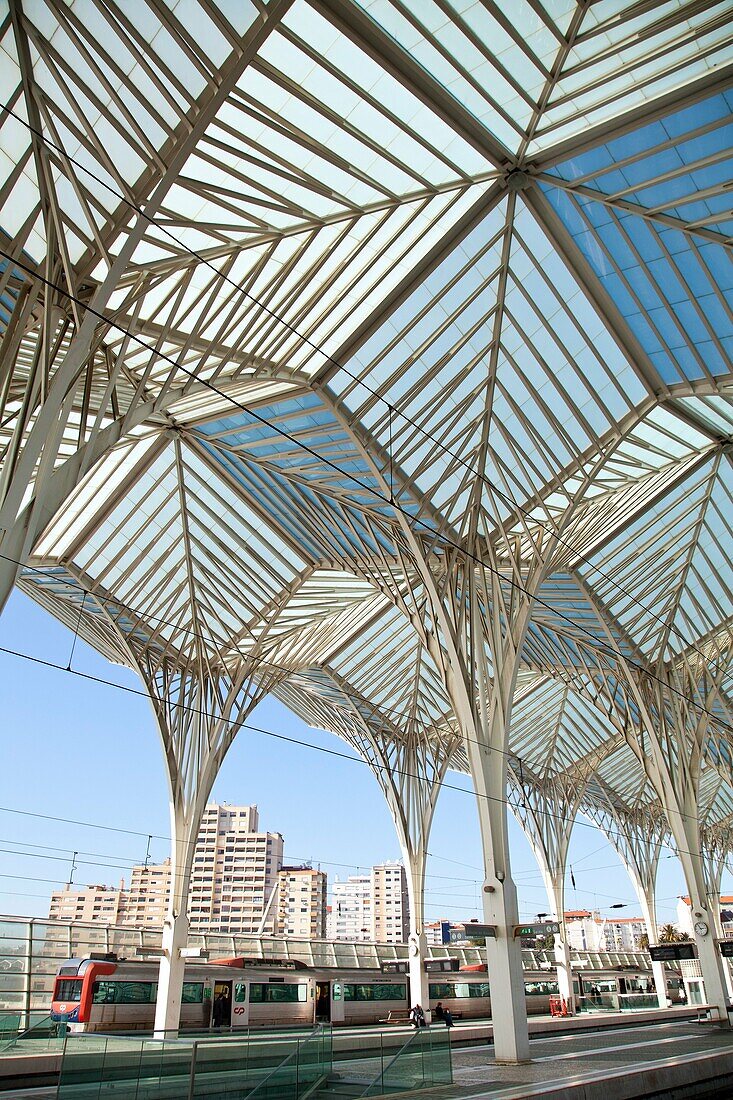 Orient Station, Built by Calatrava, Lisbon, Portugal